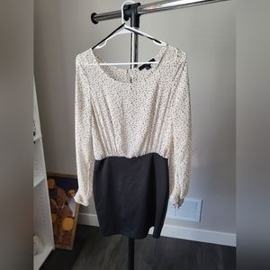 Dots & Ruffles Bodycon Dress